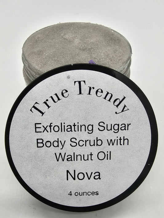 Men's Exfoliating Sugar Body Scurb with Walnut Oil