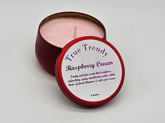 Raspberry Cream Candle